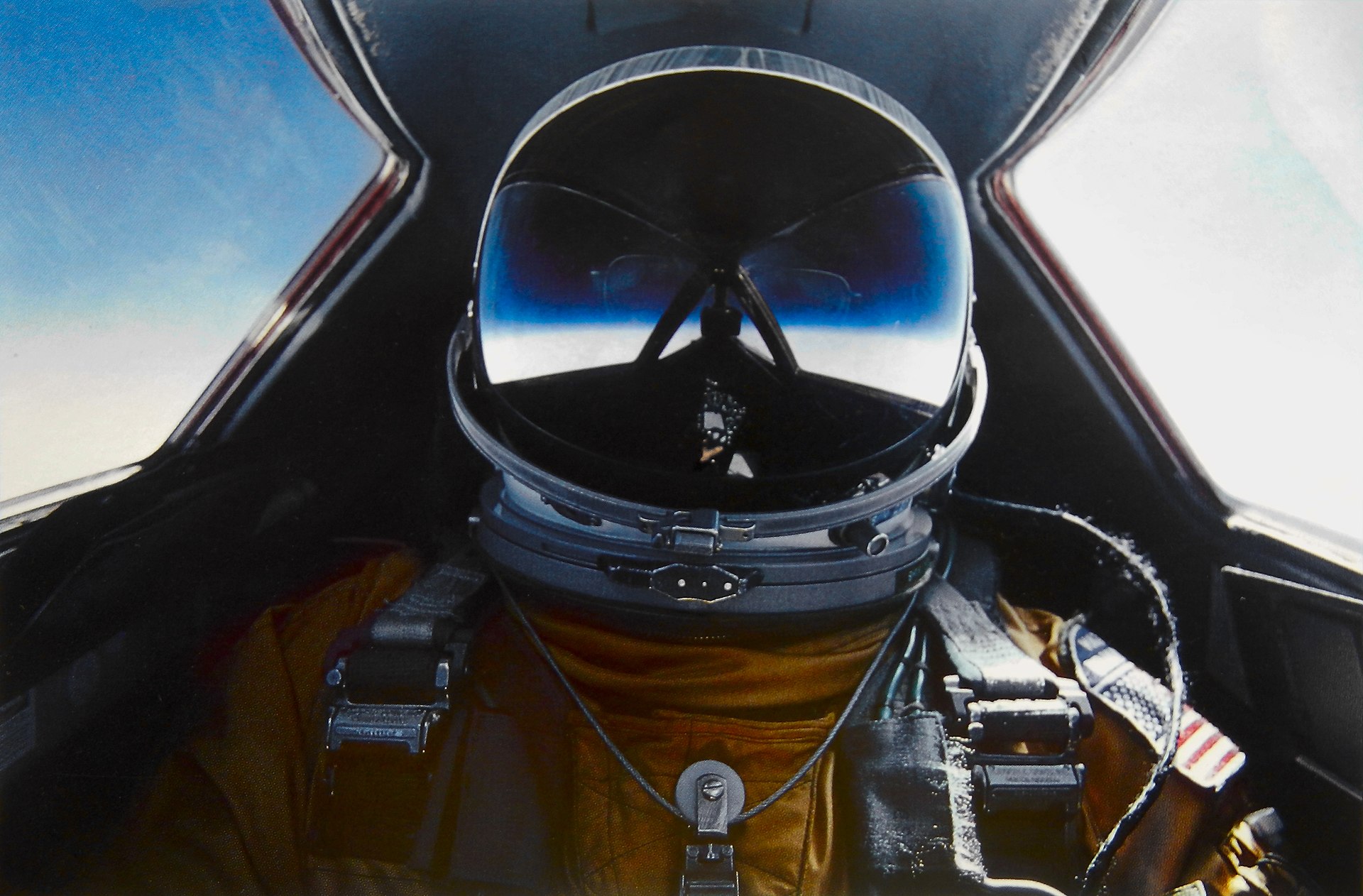 SR-71 pilot Brian Shul in full flight suit